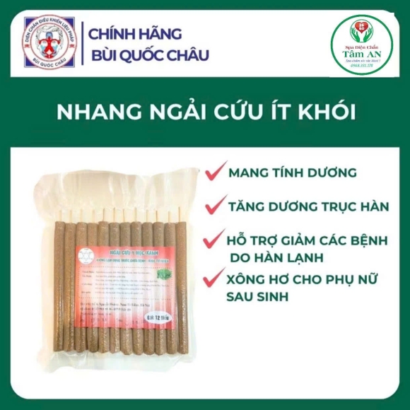 Nhang ngải cứu ít khói