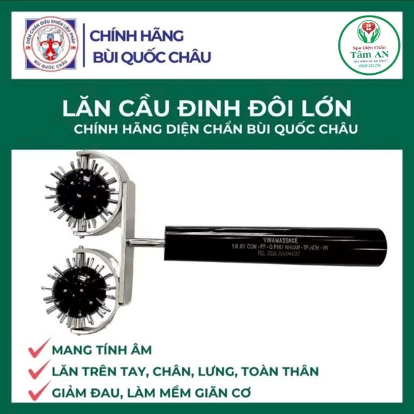 Lăn cầu đinh đôi lớn